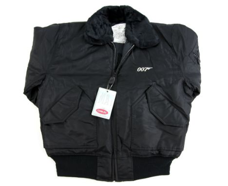 James Bond Tomorrow Never Dies (1997) Film Crew Bomber jacket, unworn with tags, size Large..   