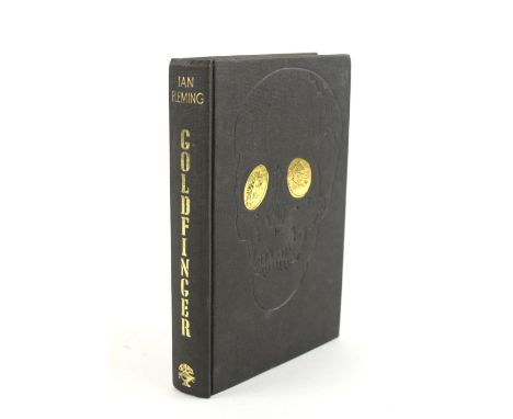 James Bond - Goldfinger Hardback First Edition book by Ian Fleming from 1959, published by Jonathan Cape, no dust jacket..   
