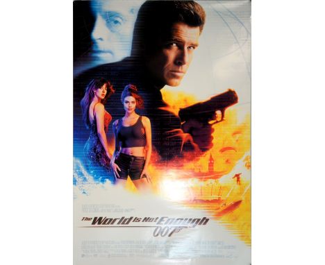 James Bond posters - The World Is Not Enough British Quad, One Sheet, 40th Anniversary One Sheet, Three limited edition uncut