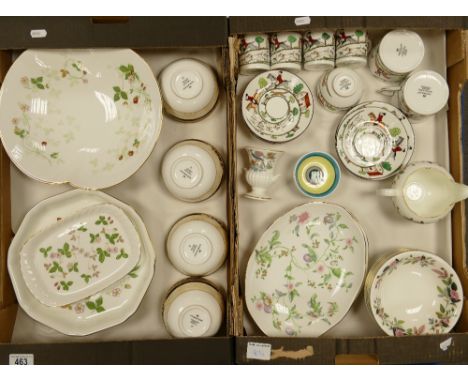 A collection of Wedgwood items to include: 2 x Wild Strawberry large fruit bowls, 2 x serving platters, 11 x Cornucopia finge