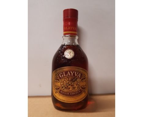 1980S BOTTLE OF GOLD LABEL GLAYVA SCOTCH WHISKY LIQUEUR 24 FL OZS 70ø PROOF