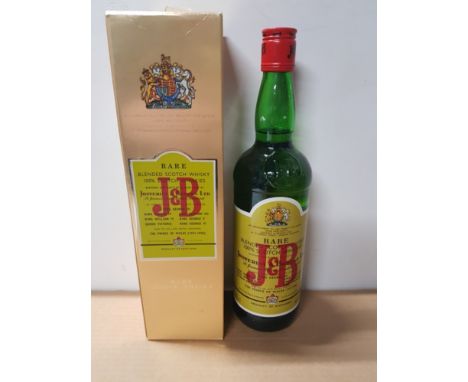 BOTTLE OF RARE J &amp; B BLENDED SCOTCH WHISKEY 75CL IN ORIGINAL BOX