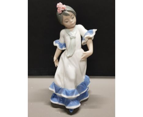 LLADRO FIGURE 5193 LITTLE GIRL JUANITA WITH ORIGINAL BOX