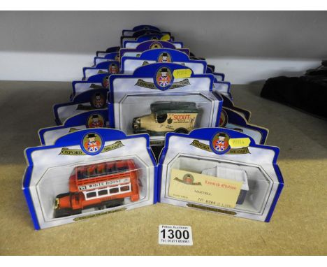 Quantity of Boxed Model Vans 