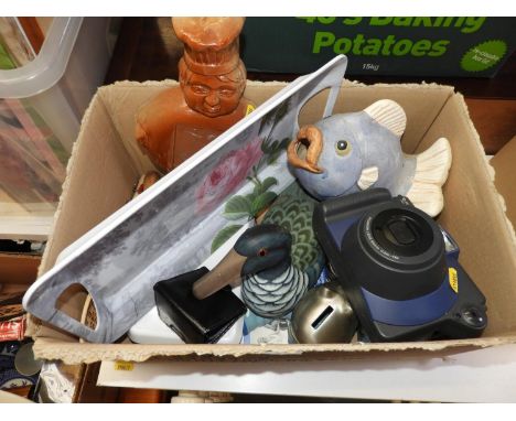 Box of Misc - Instant Camera etc 