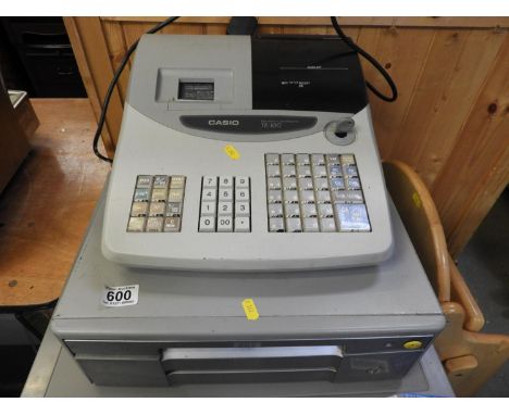 Casio TE 100 Cash Register - WORKING ORDER 