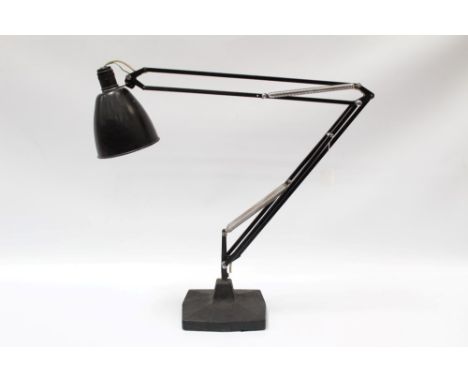 Vintage Herbert Terry & Sons, Redditch, two-step anglepoise lamp 