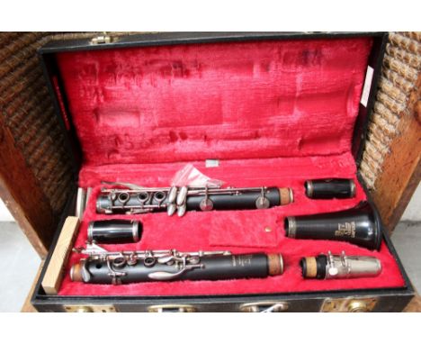 Vintage Boosey & Hawkes 'Emperor' clarinet, cased