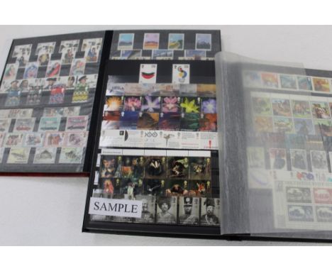 Stamps - G.B. u/m collection in stockbooks - 1972 onwards - including some booklets, 2012 Gold Medal Winners Collection and o