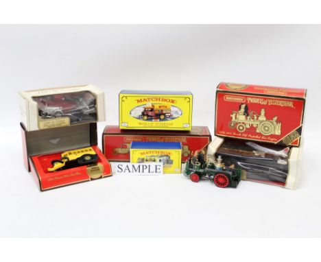 Matchbox Models of Yesteryear limited edition models - including Fowlers Showmans Engine, Merry Weather Fire Engine, Rolls-Ro