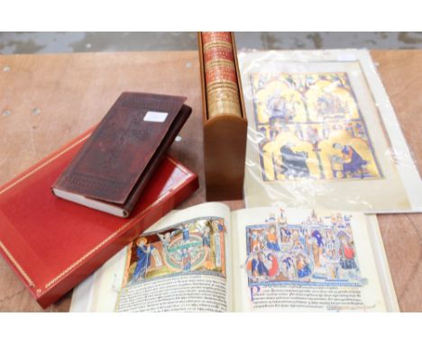 Facsimile illuminated manuscript - Apocalipsis Gulbenkian M. Moleiro editor, 32 / 987, limited edition, 2001, with certificat