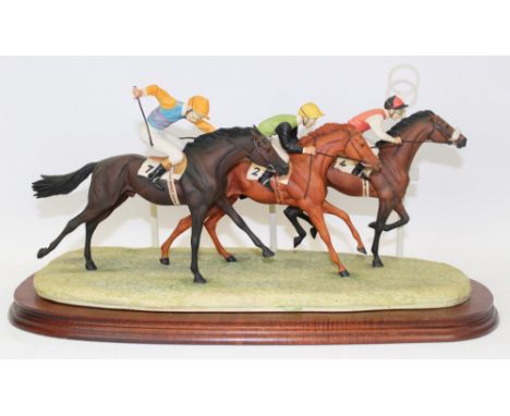 Border Fine Arts limited edition model - Past The Post no. 183 of 250, by Geenty