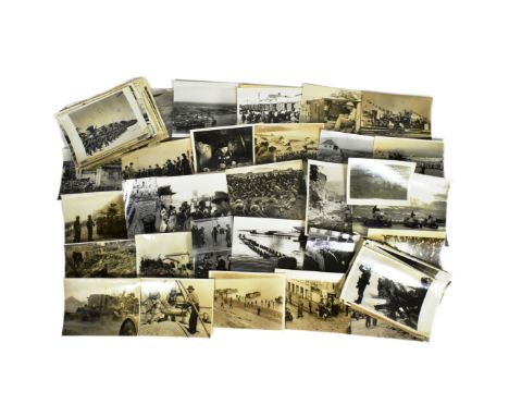 WWII Second World War - a collection of 100+ original c1940s wartime press photographs, most being warfare images from Europe