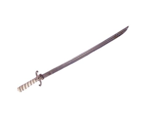 A 20th Century Queen Elizabeth II era Wilkinson Sword made presentation cutlass in an 18th Century style. The sword commemora