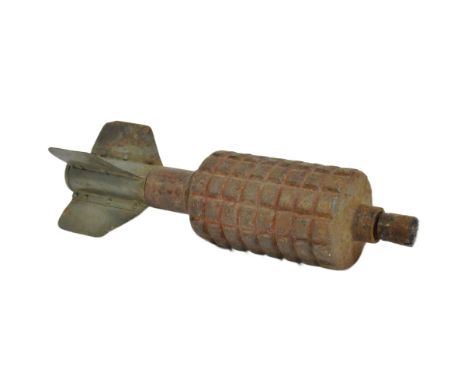 A WWI First World War Imperial German/ Prussian Army INERT Spigot Mortar / Priest Mortar (&nbsp;Granatenwerfer 16 ) round. Se