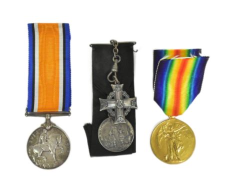 A WWI First World War medal duo awarded to one 71128 Pte H. A Walton of the 27th Canadian Infantry. Medals comprising his Vic