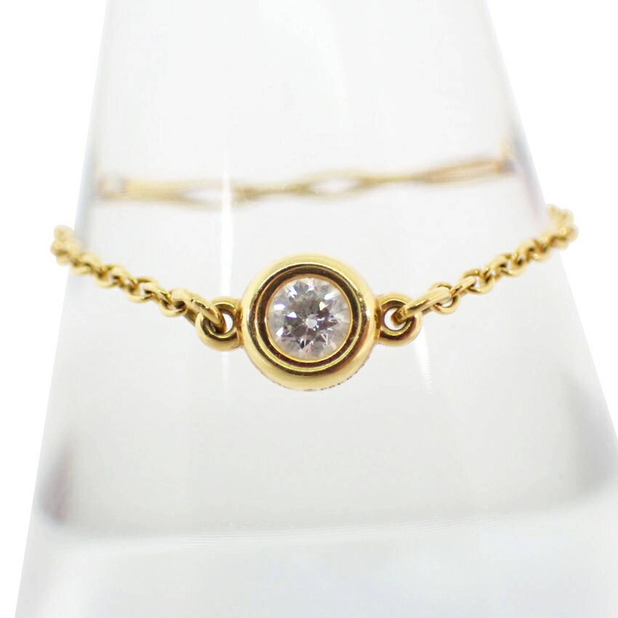 TIFFANY 750 Diamond By the Yard Ring, size 17