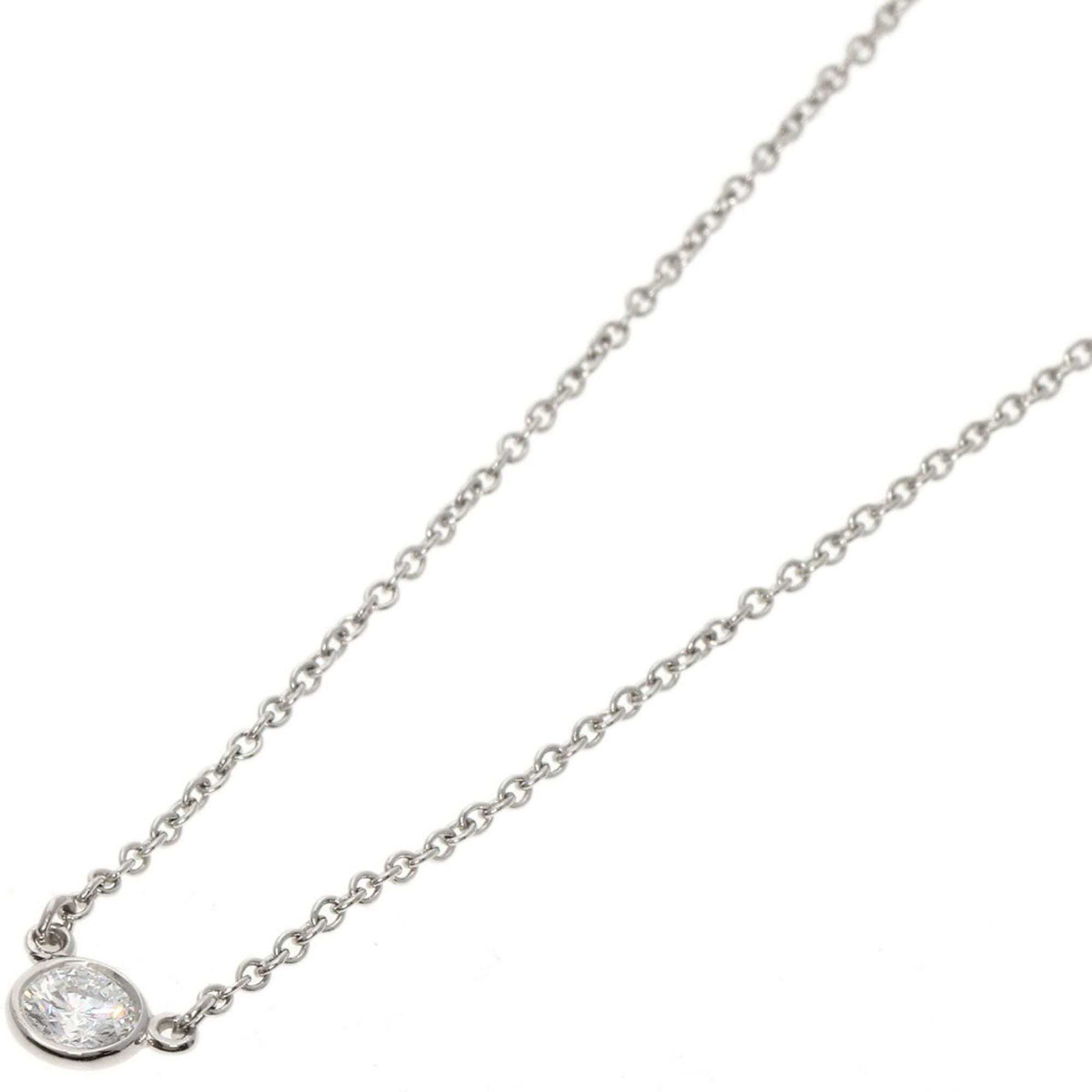 Tiffany & Co. by the Yard Diamond Necklace, Platinum PT950, Women's, TIFFANY