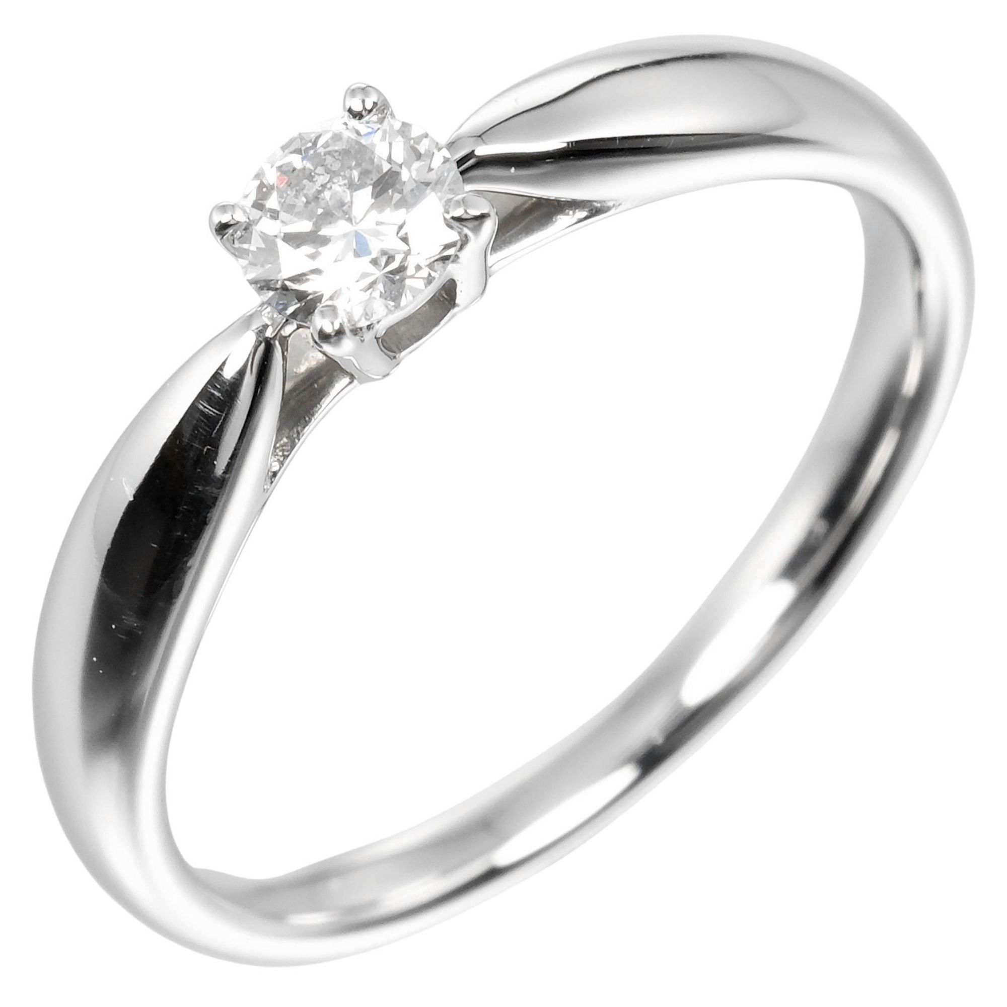 Tiffany & Co. Harmony size 6.5 ring, 0.19ct, VS2/H/3EX, Pt950 platinum, diamond, approx. 3g