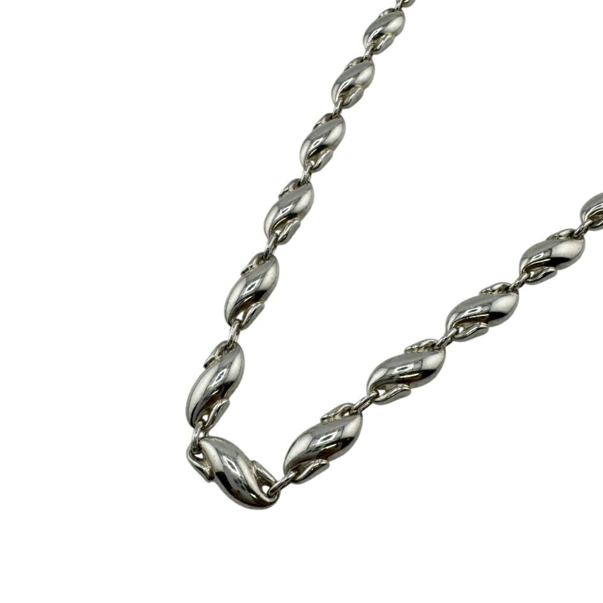 TIFFANY & Co. Tiffany Seahorse Link Necklace Chain Silver Unisex