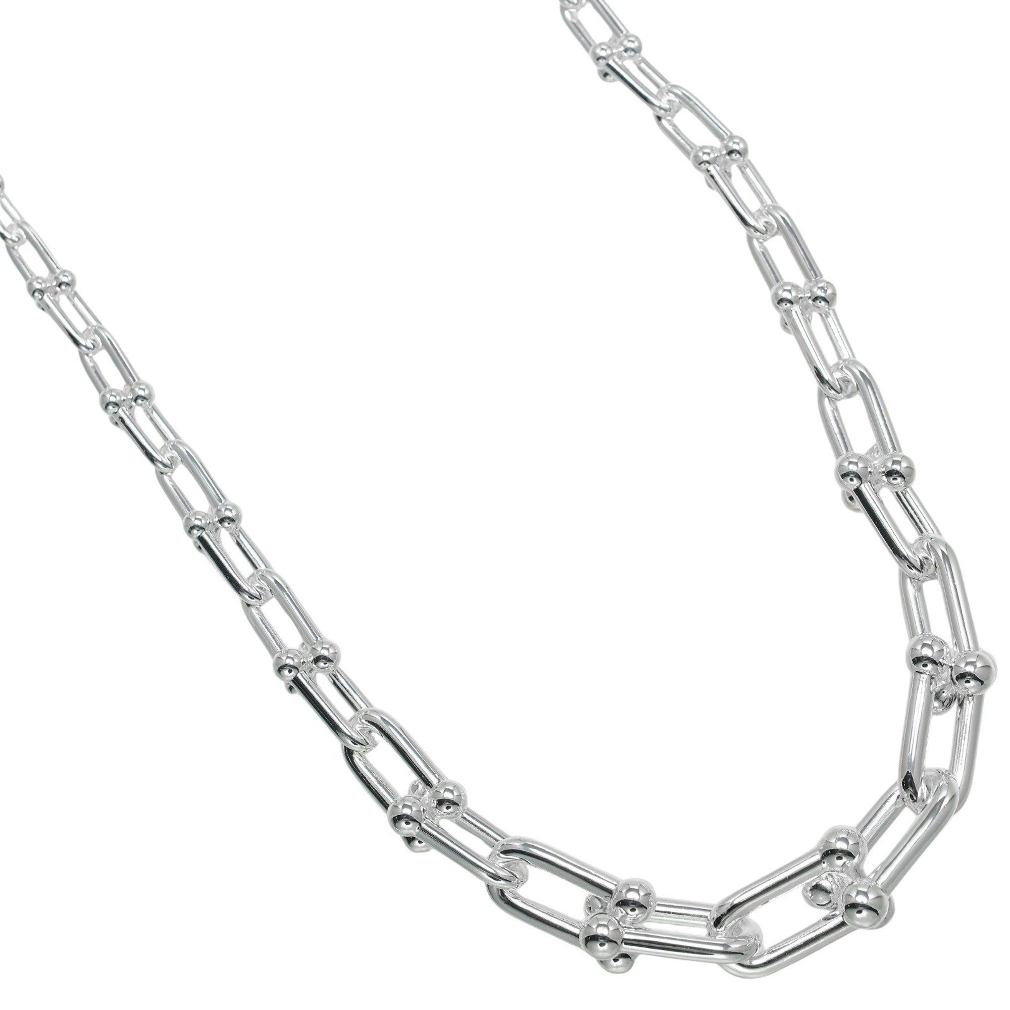 Tiffany & Co. Hardware Graduated Link Necklace, 925 Silver, approx. 106.6g