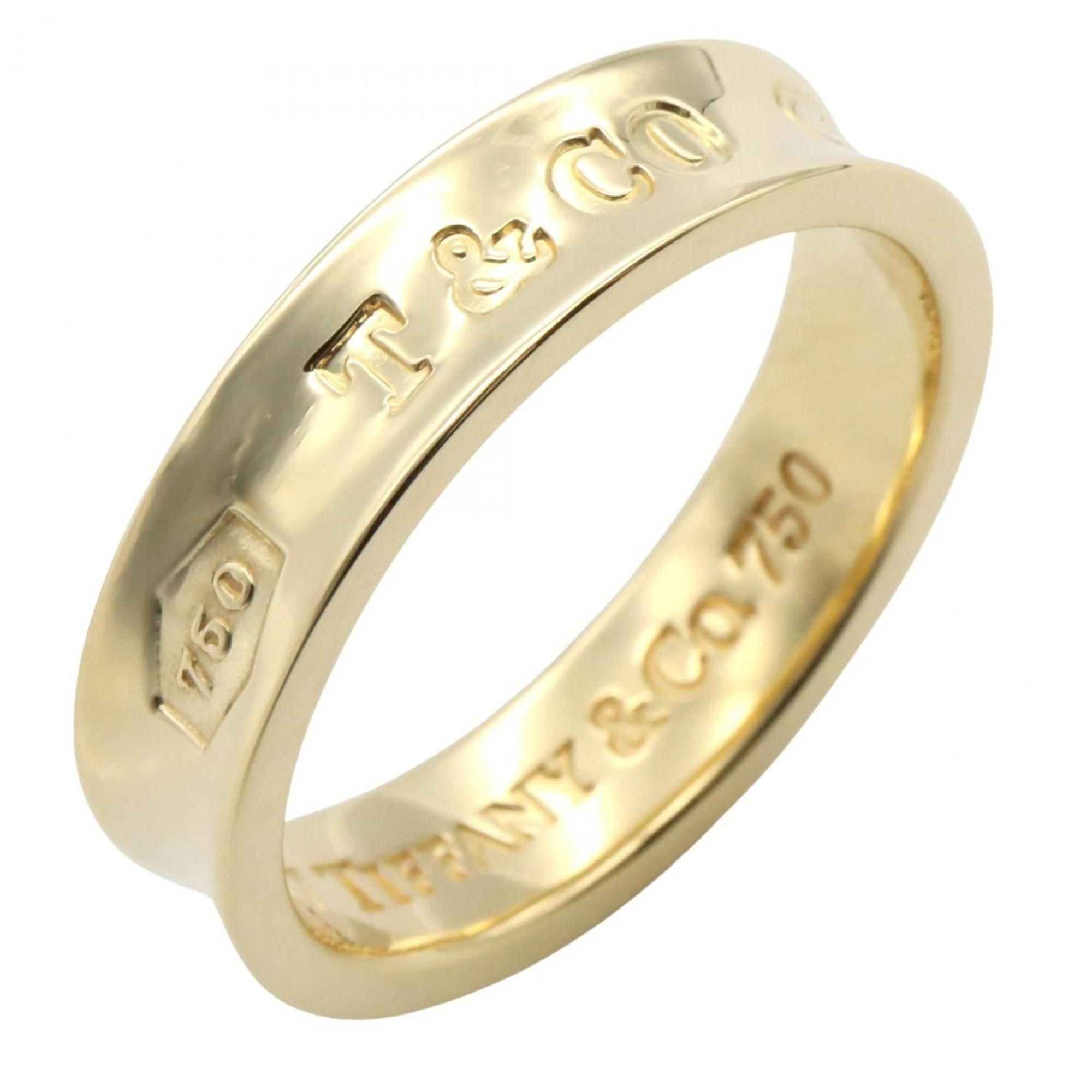 Tiffany & Co. 1837 Ring, 18K Yellow Gold, Men's and Women's, Gold