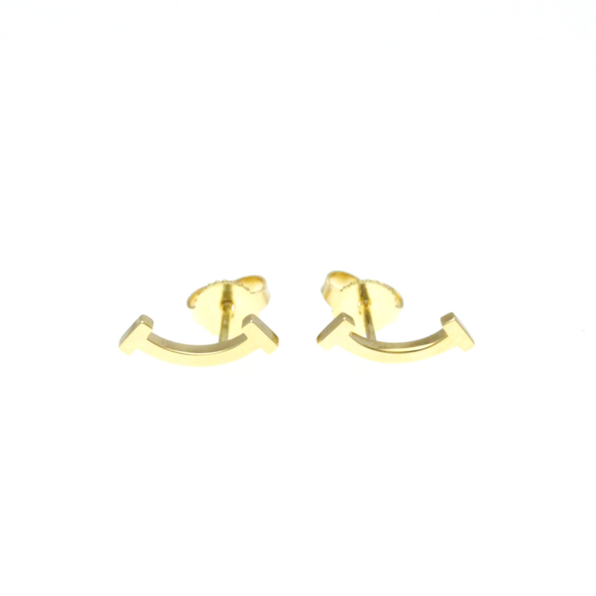 Tiffany Smile No Stone Yellow Gold (18K) Stud Earrings Gold