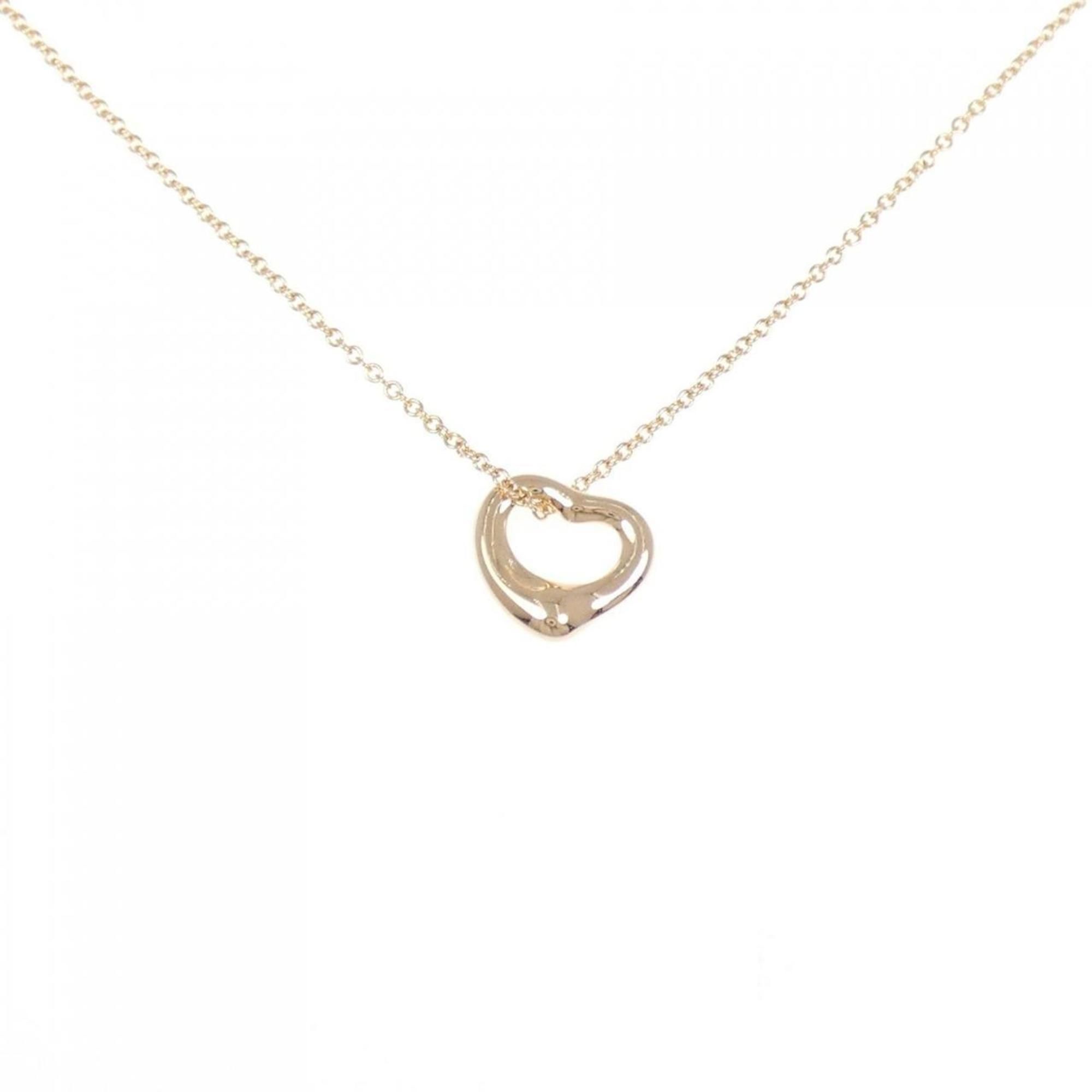 Tiffany open heart necklace