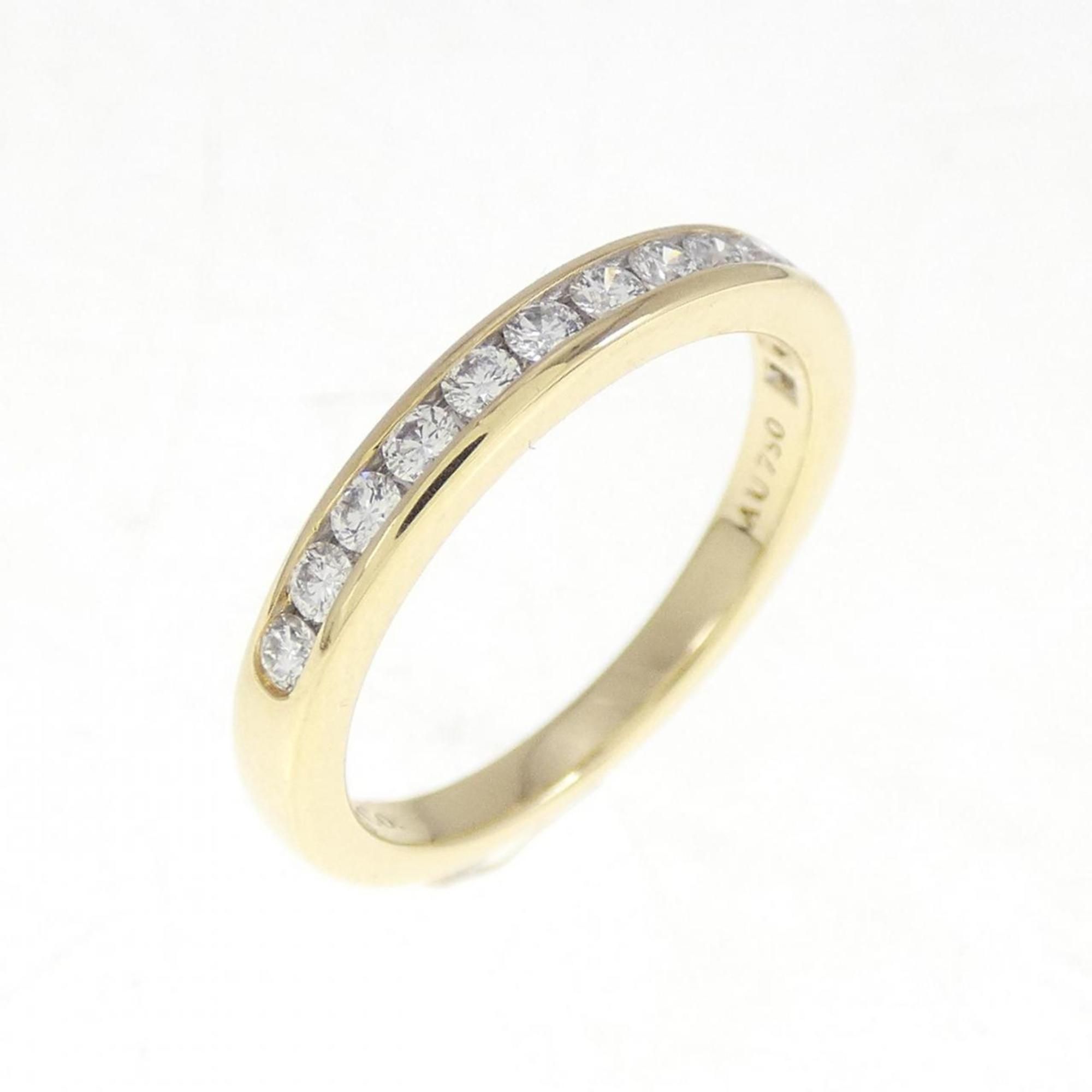 Tiffany Half Circle Channel Setting Ring