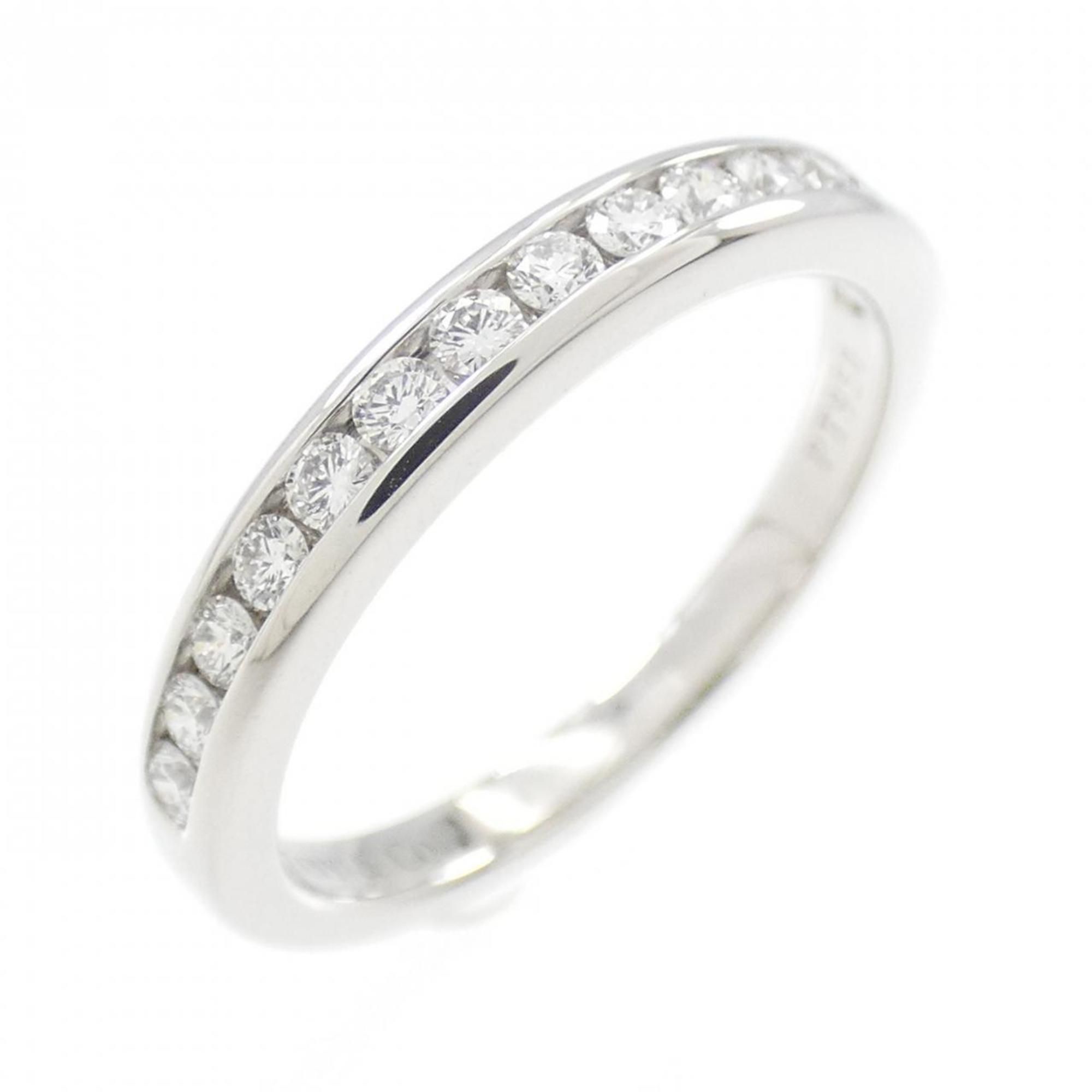 Tiffany Half Circle Channel Setting Ring