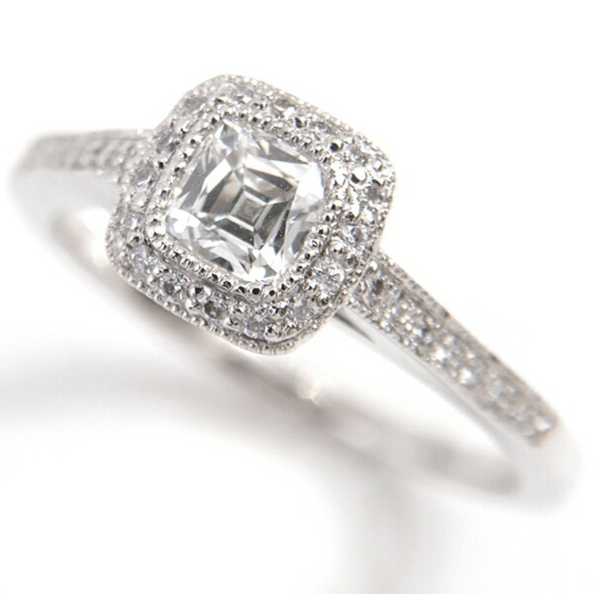 Tiffany Women's Legacy Diamond Ring D0.40ct Platinum TIFFANY PT950