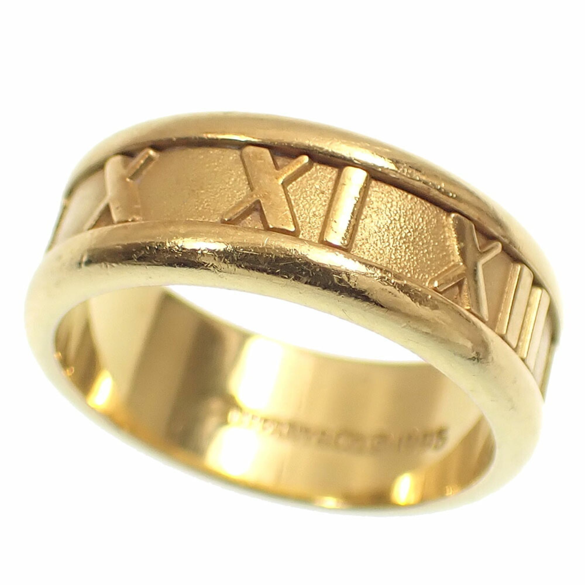 Tiffany Atlas Ring for Women, 18K Yellow Gold, Size 13, 8.6g, A2246420