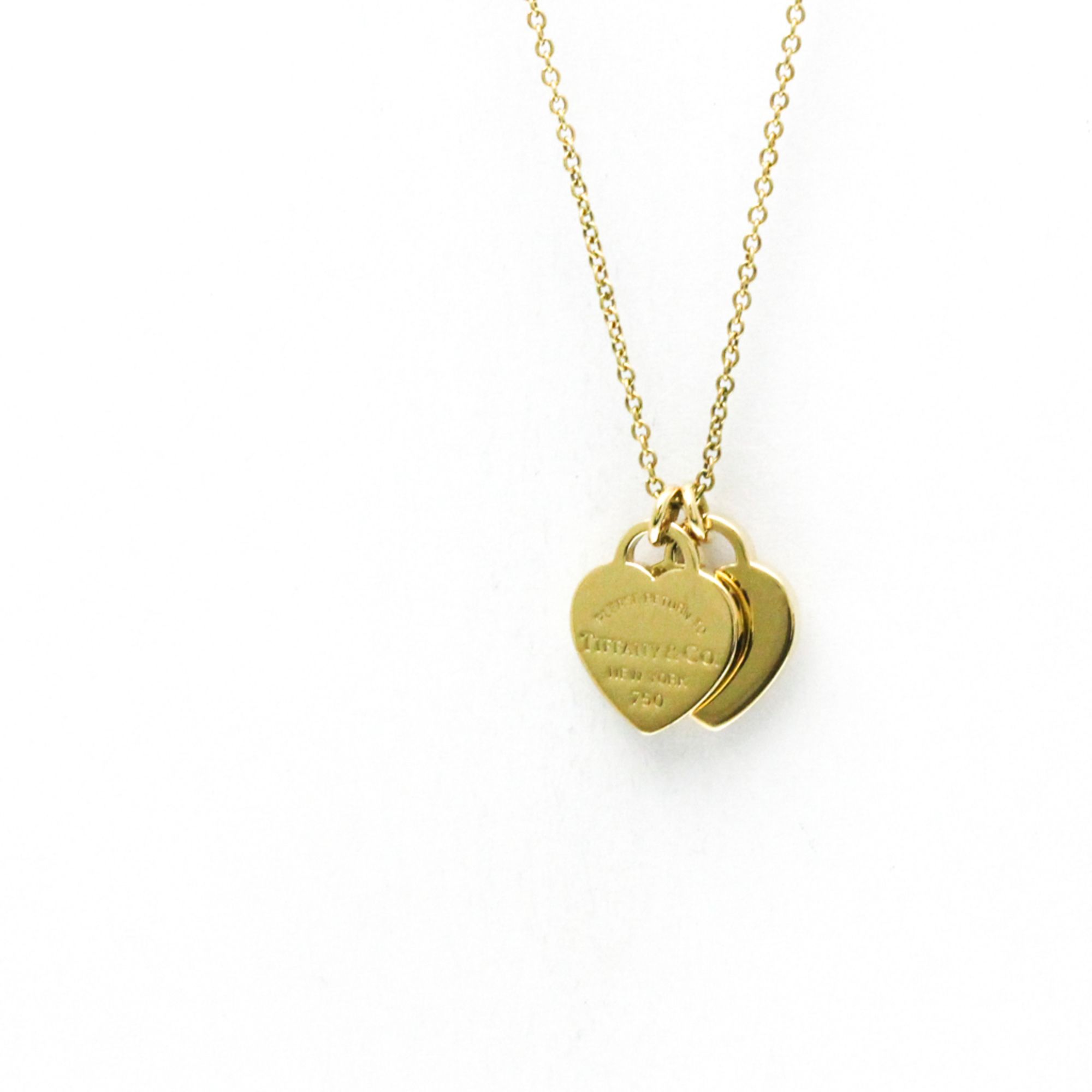 Tiffany Return To Tiffany Yellow Gold (18K) No Stone Men,Women Fashion Pendant Necklace (Gold)