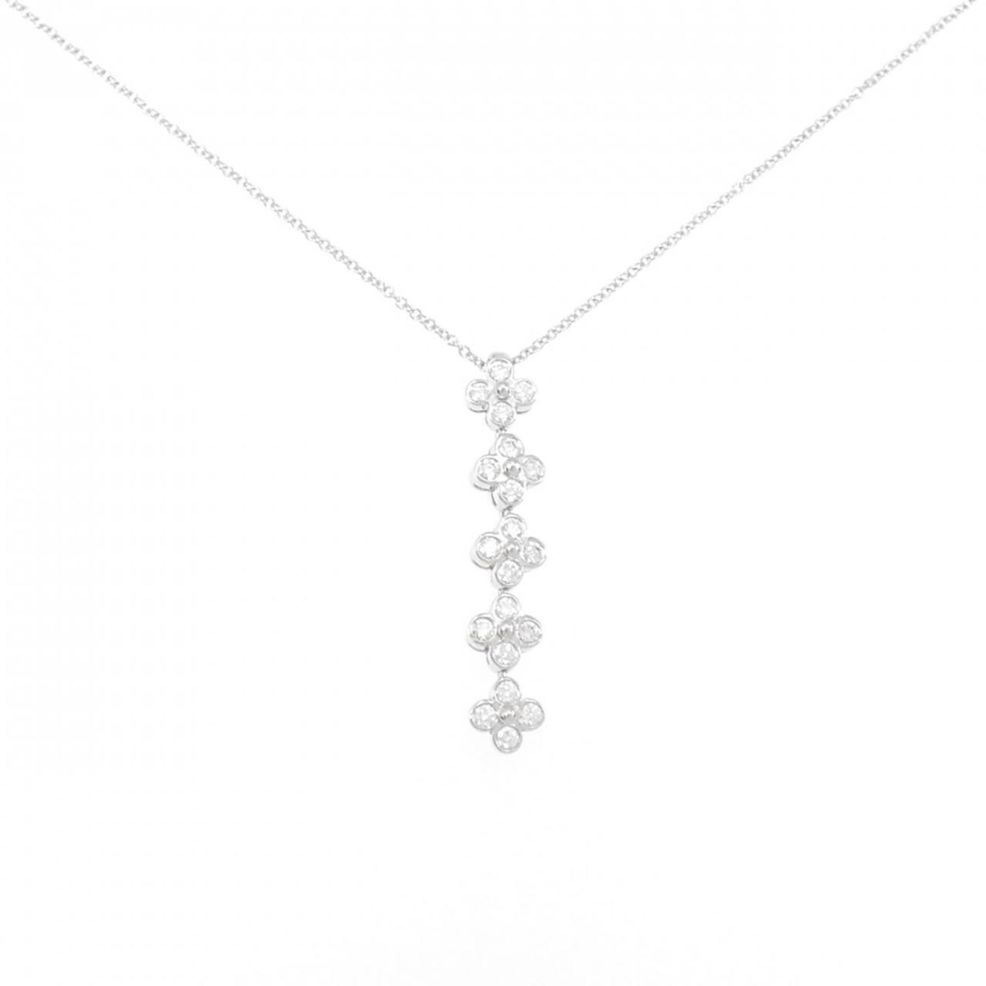 tiffany lace drop necklace