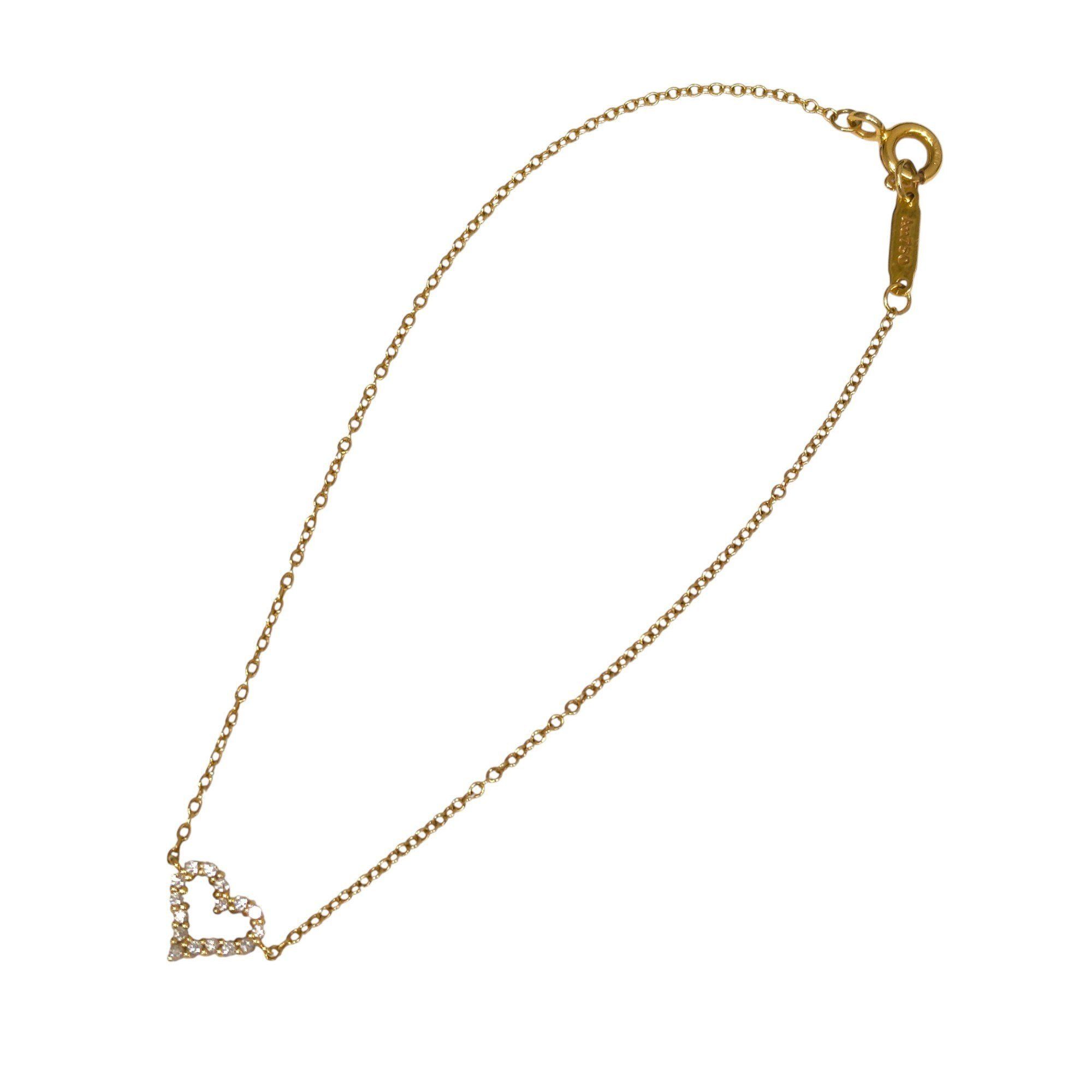 Tiffany & Co. Heart Bracelet, 750 Gold, TIFFANY JA-24573