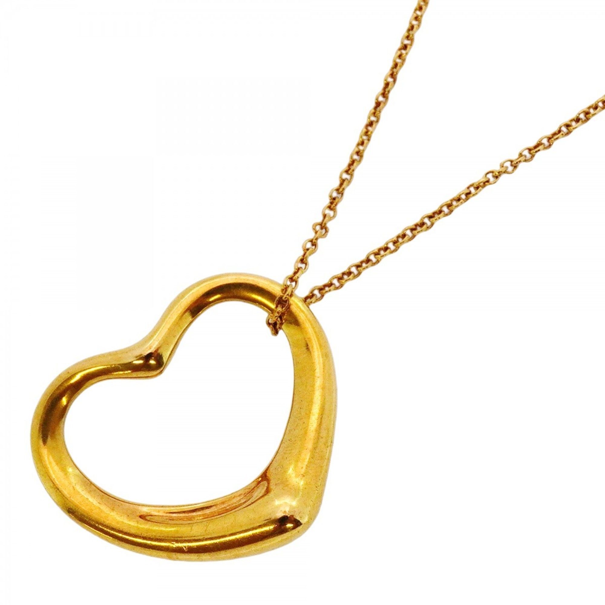 Tiffany Heart Necklace in 18KYG Yellow Gold for Women