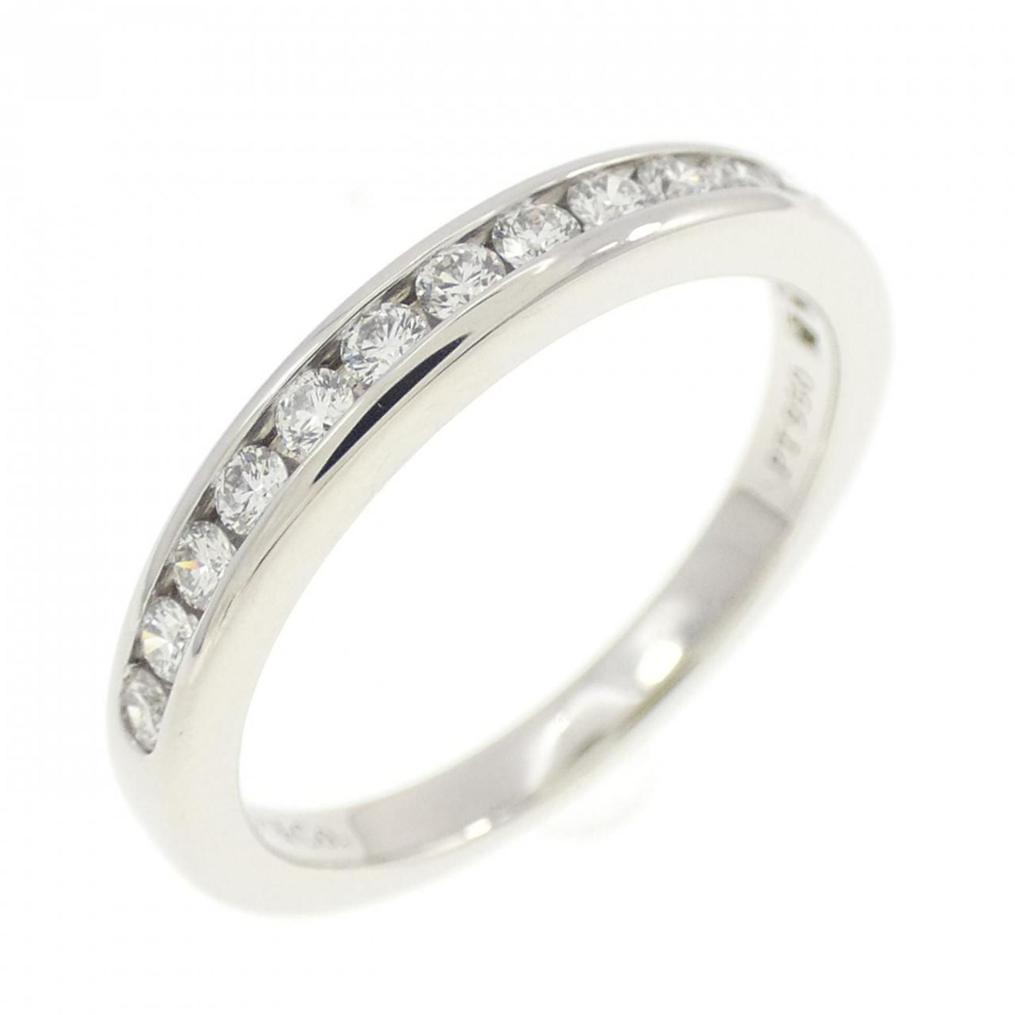 Tiffany Half Circle Channel Setting Ring