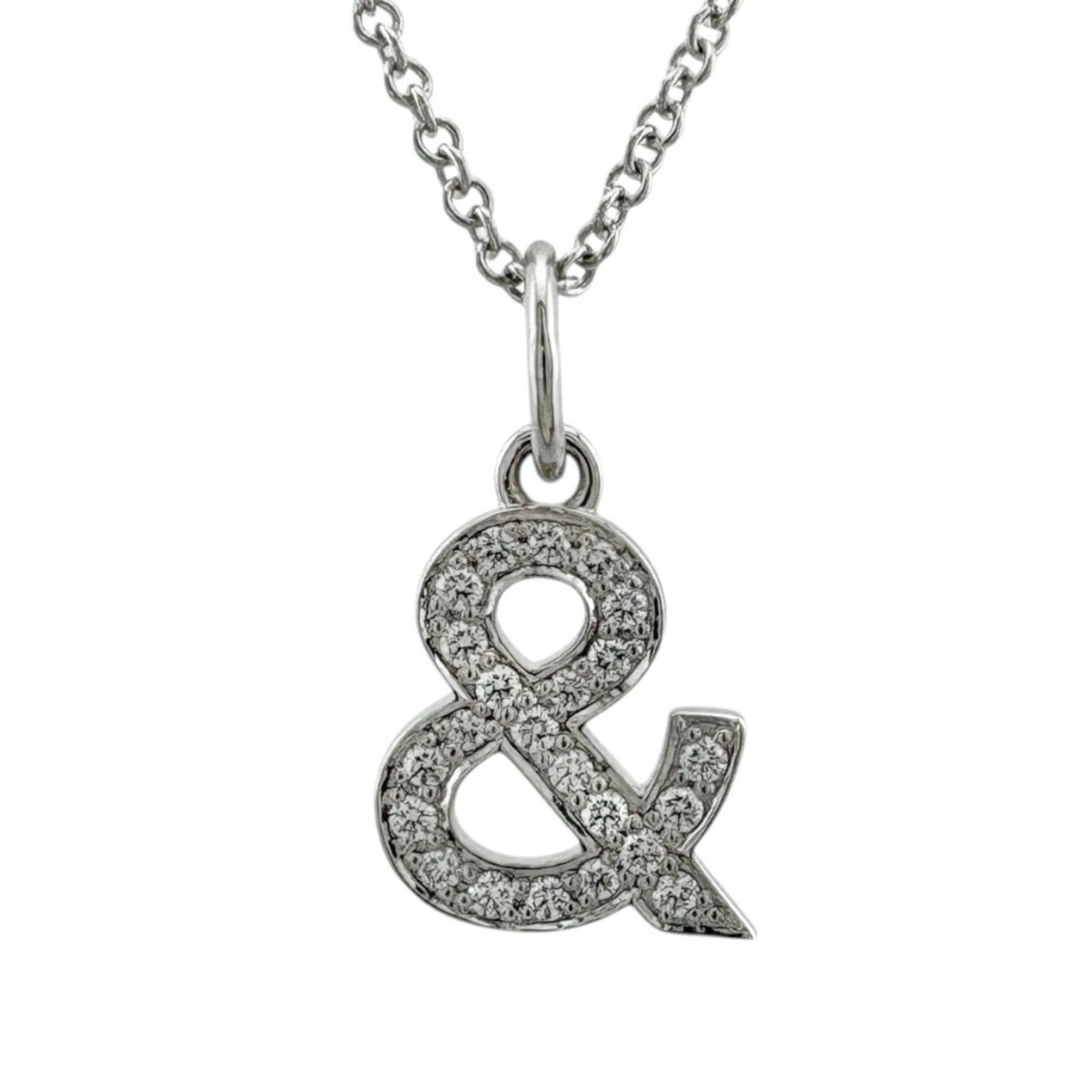 Tiffany & Co. Amperside Necklace, 18K Diamond, Women's, TIFFANY Co., BRJ10000000143565
