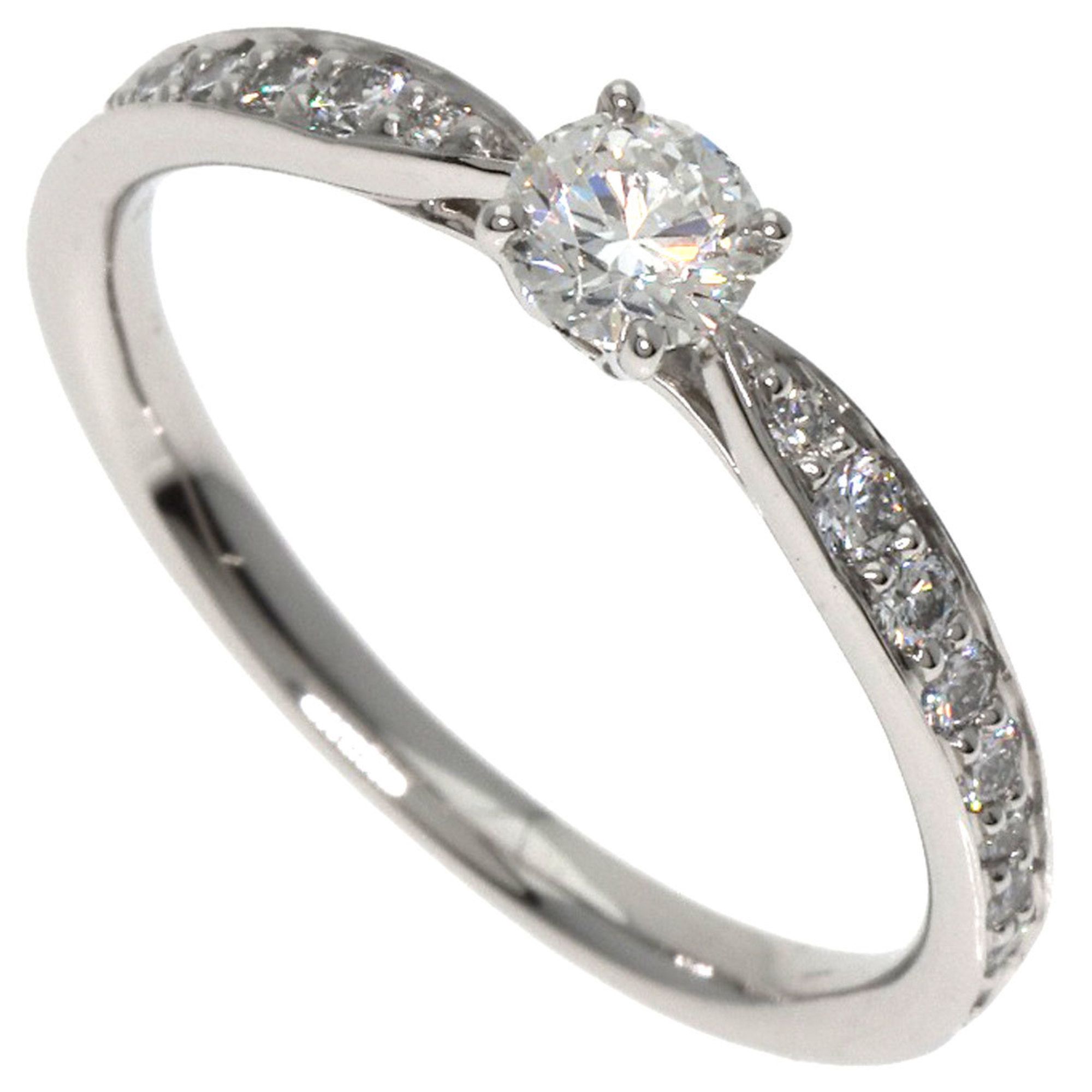 Tiffany & Co. Harmony Round Brilliant-Cut Diamond Ring in Platinum PT950 for Women