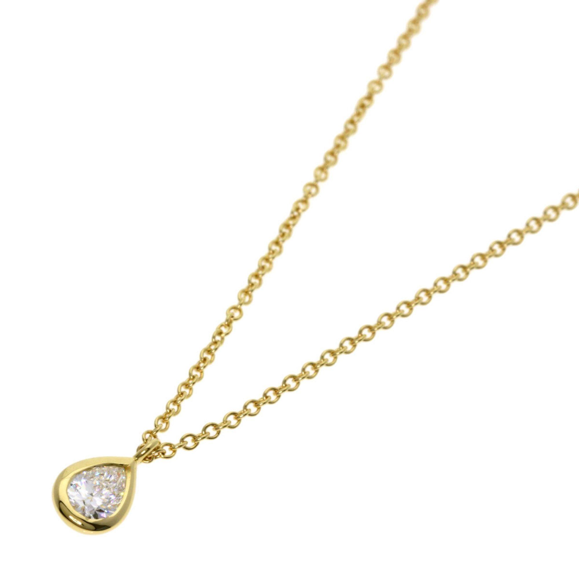 Tiffany & Co. By the Yard Shape Diamond Necklace, 18K Yellow Gold, Women's, TIFFANY