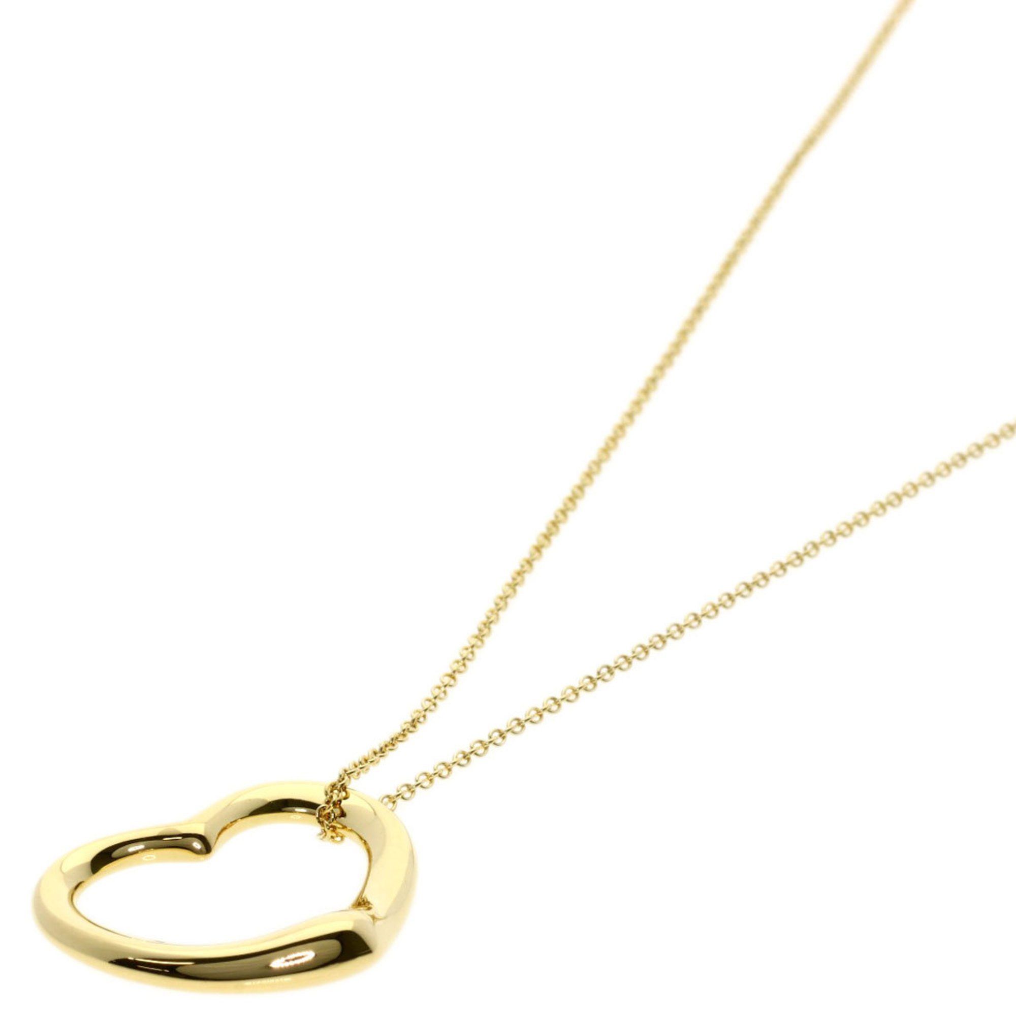Tiffany Heart Necklace 18K Yellow Gold Women's TIFFANY&Co.