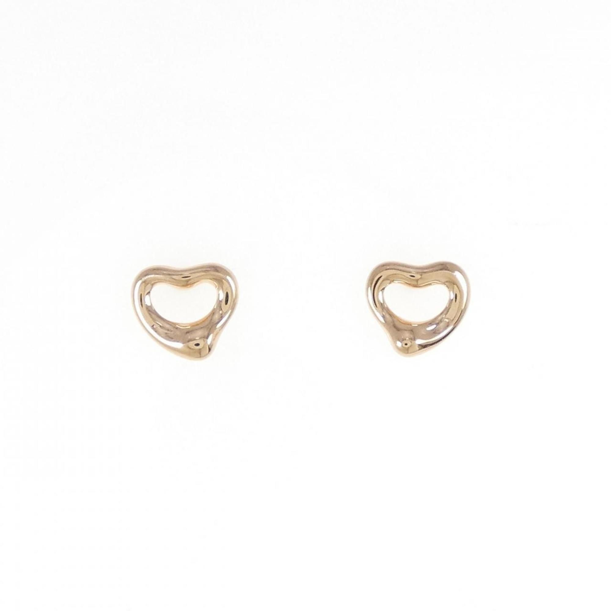 Tiffany open heart earrings