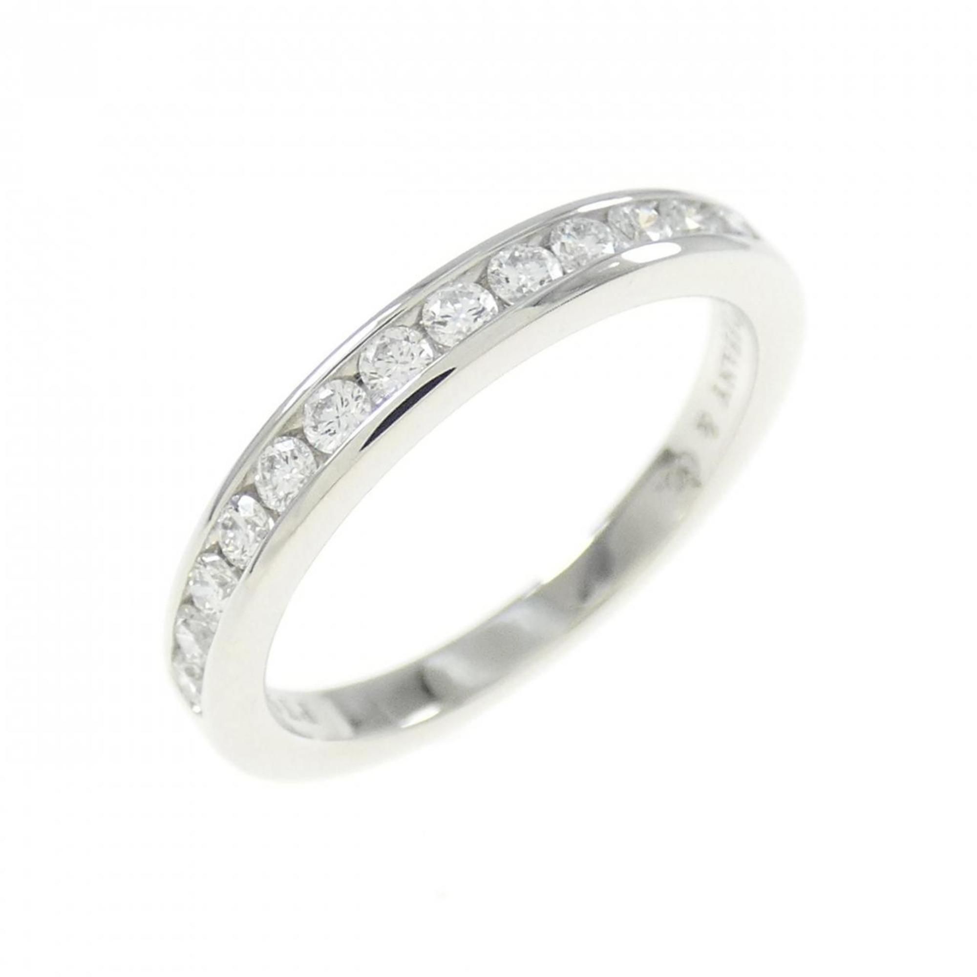 Tiffany Half Circle Channel Setting Ring