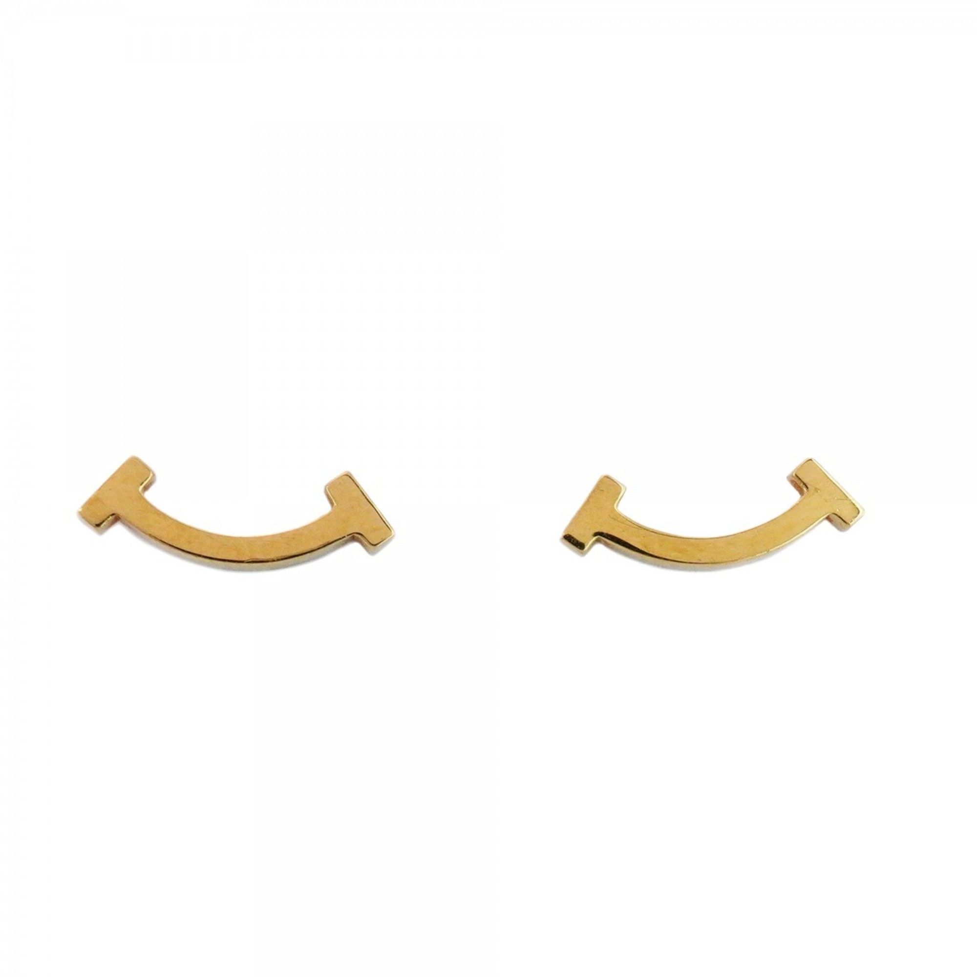 Tiffany T Smile earrings in 18KYG yellow gold for women