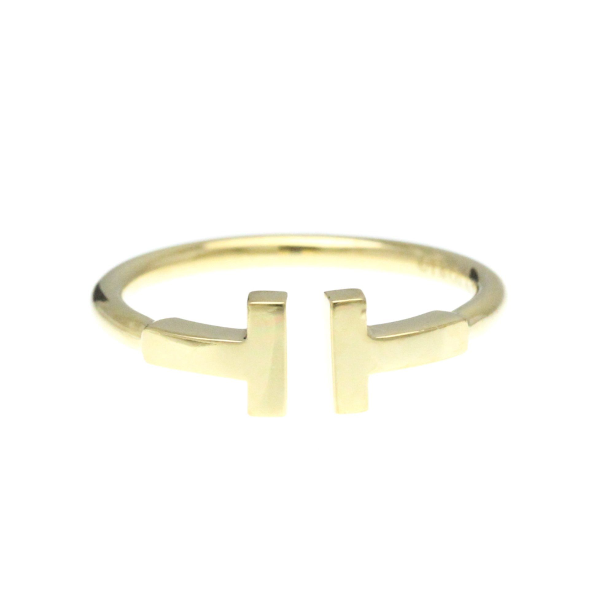 Tiffany Wire Ring Yellow Gold (18K) Fashion No Stone Band Ring Gold