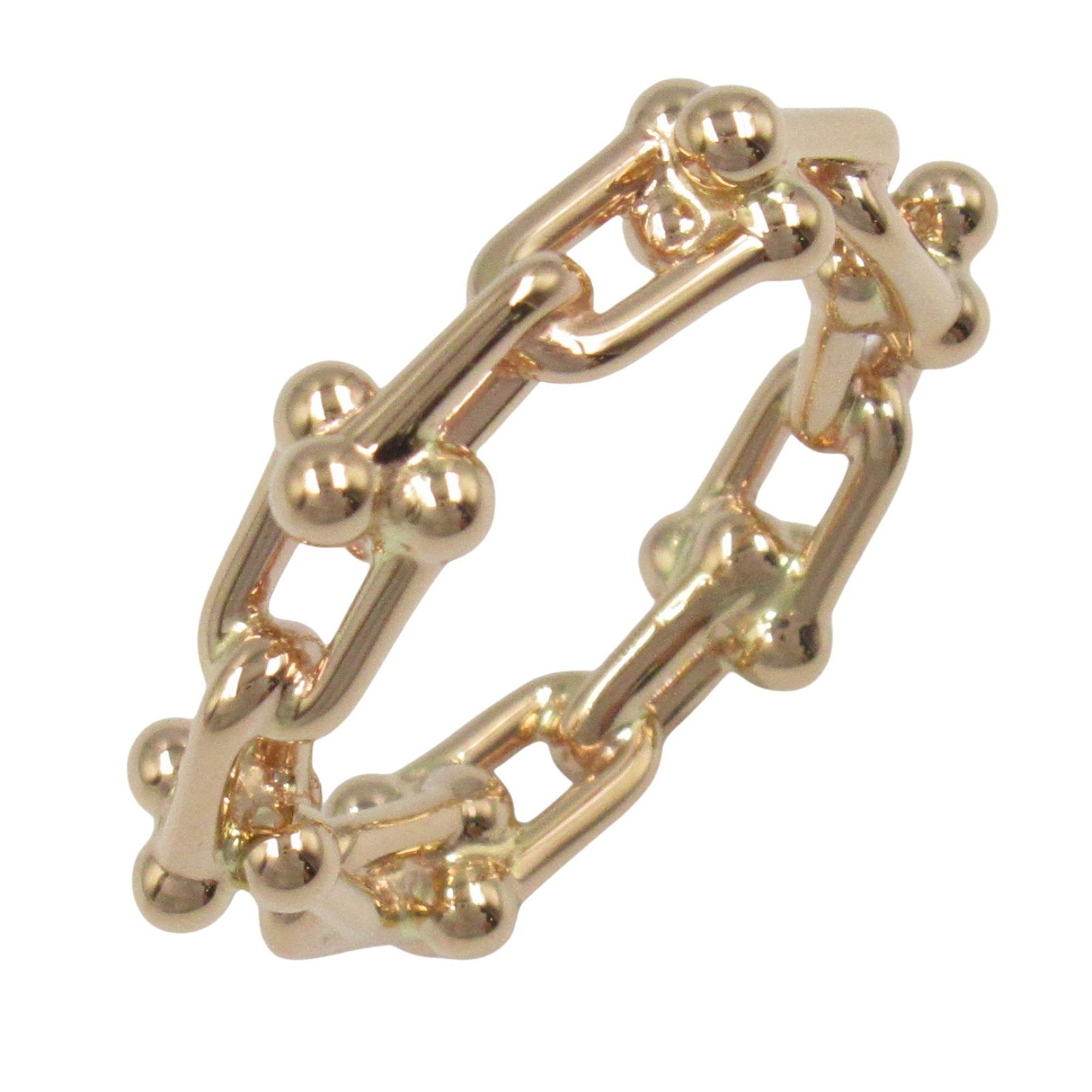Tiffany & Co. Hardware Micro Ring, 18K Pink Gold, Women's, Gold