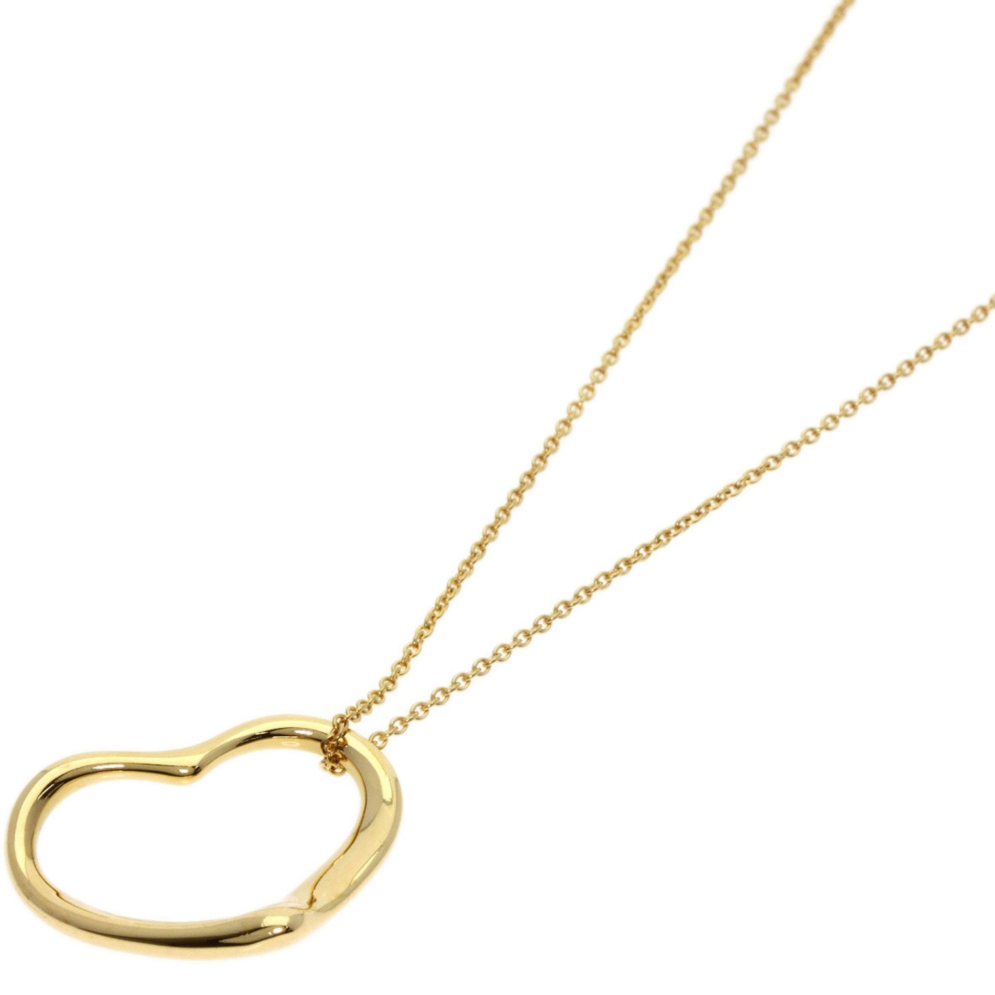 Tiffany Heart Necklace 18K Yellow Gold Women's TIFFANY&Co.
