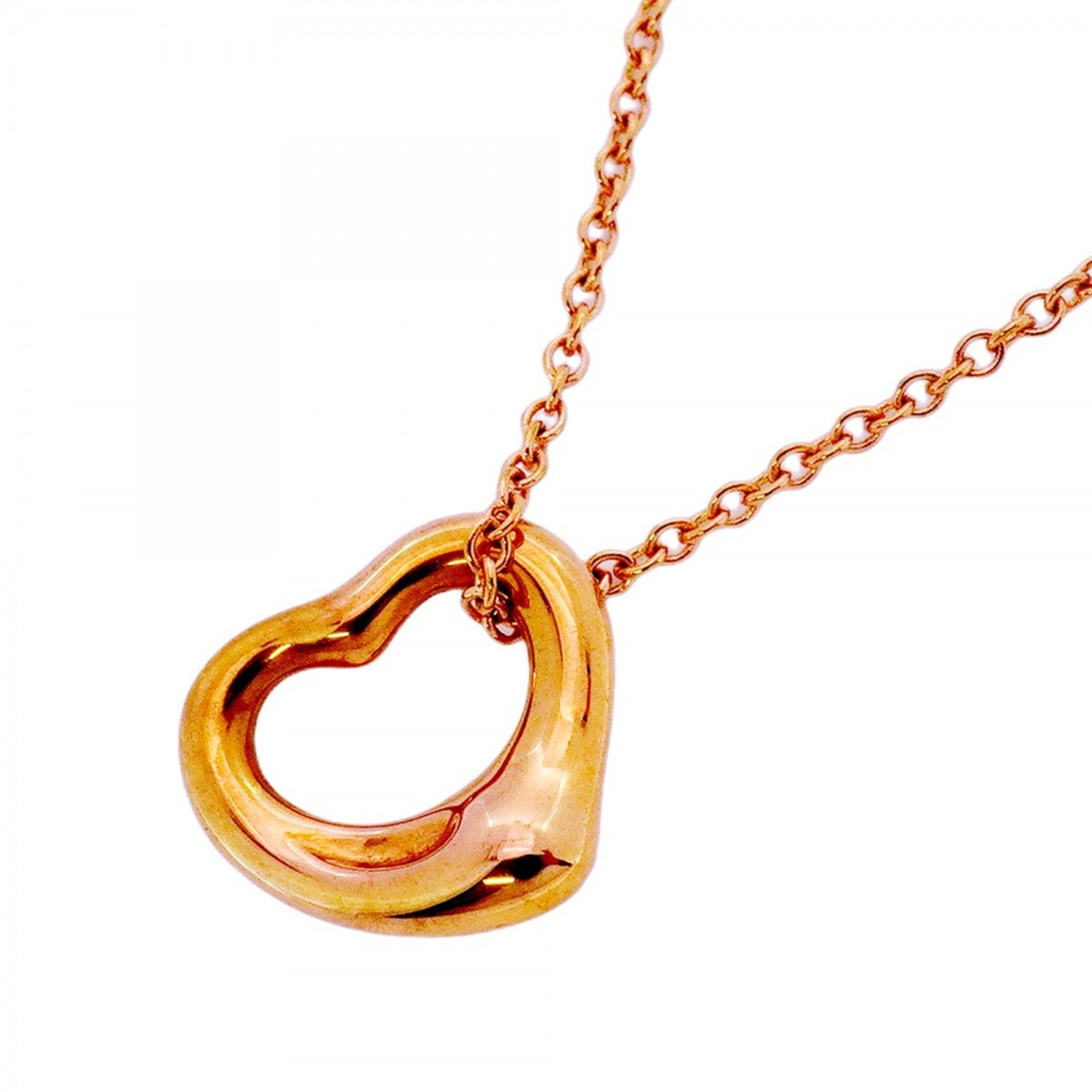 Tiffany Heart Necklace in 18K Pink Gold for Women