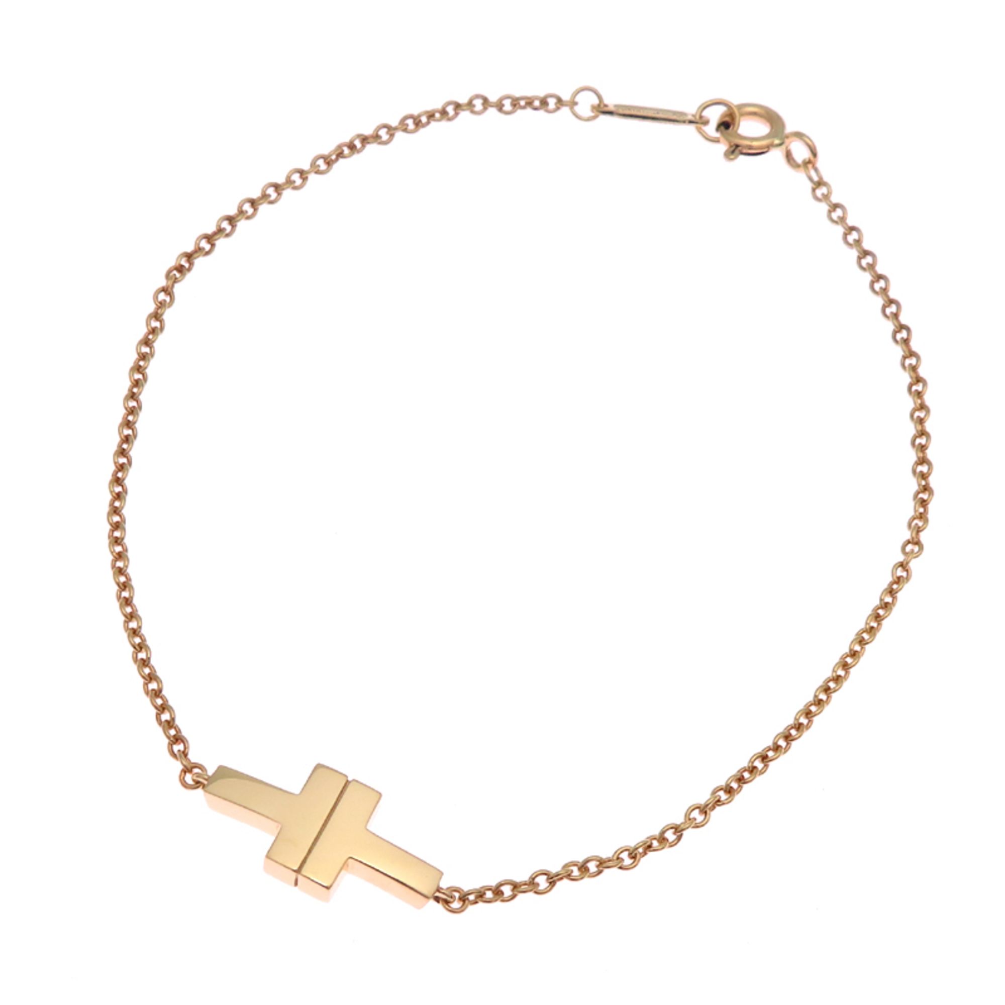 Tiffany T Two Women's Bracelet in 750 Yellow Gold