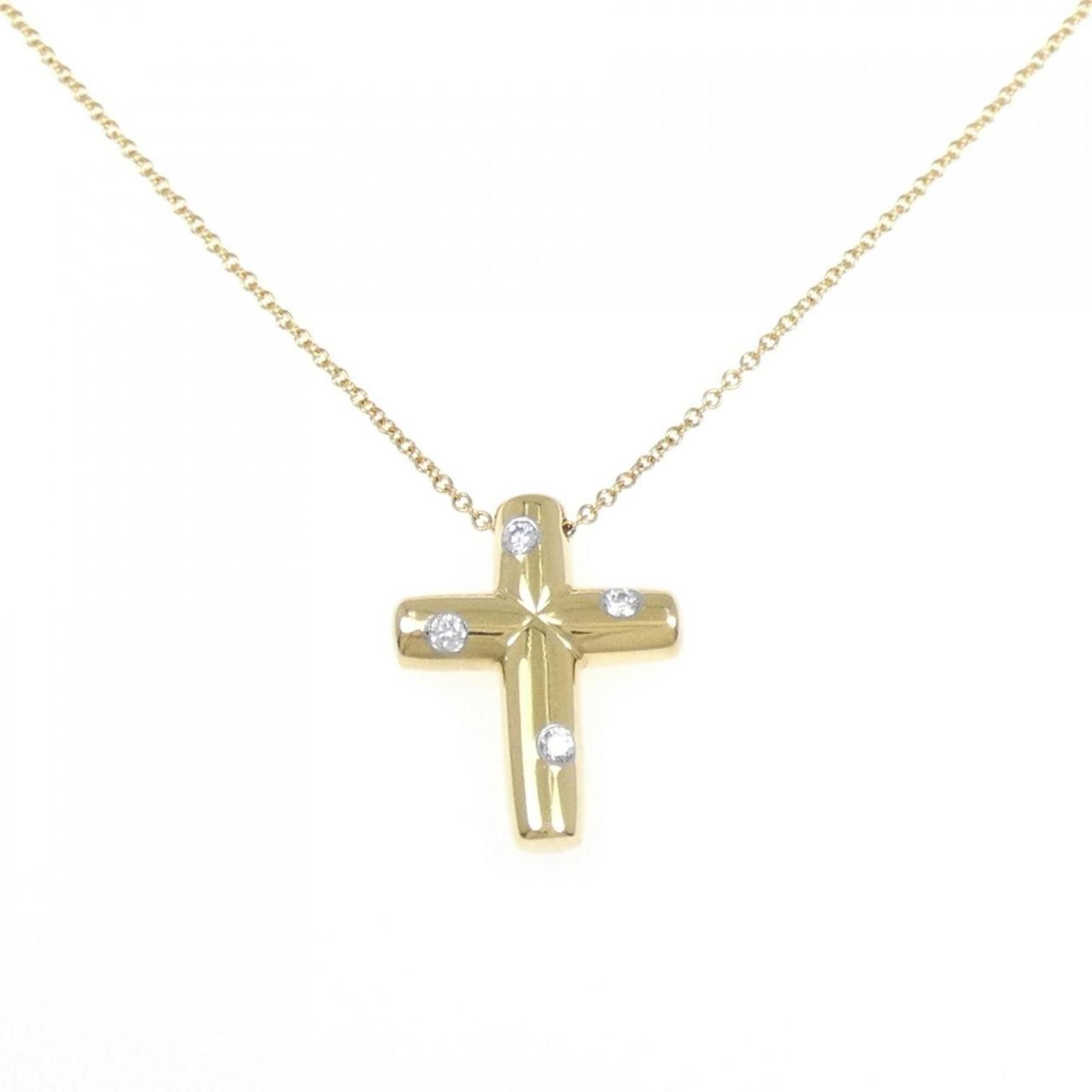 Tiffany & Co. Dots Cross Necklace